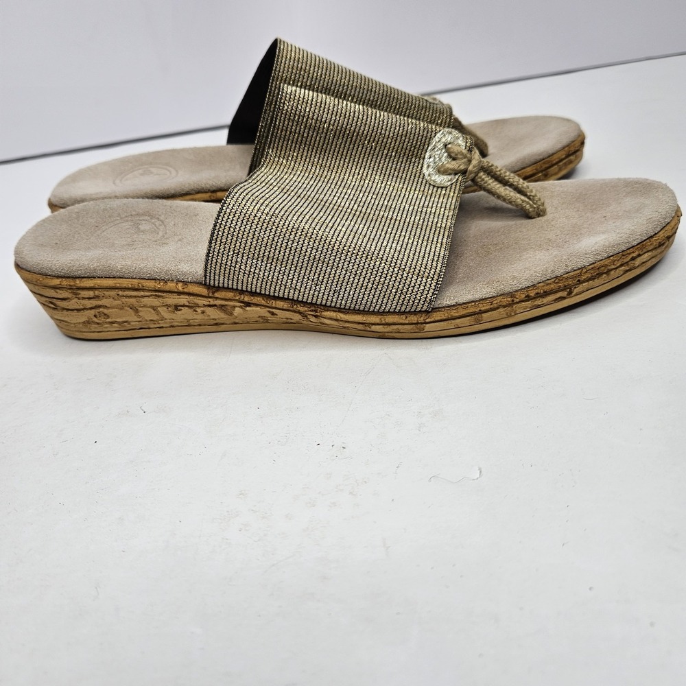 Unbranded Flip Flop Sandal Elastic‎ Strap Size 8 Heel 1 1/4"